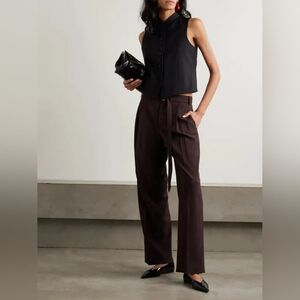 CO Pleated Wool Trousers